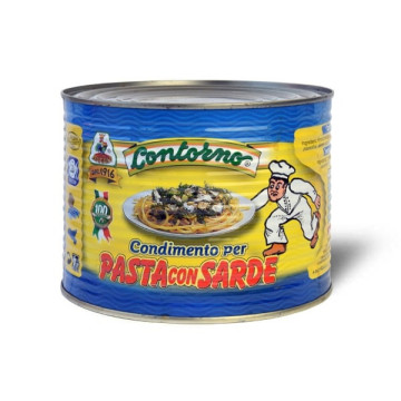 Condimento Pasta Con Sarde Kg.2 Contorno