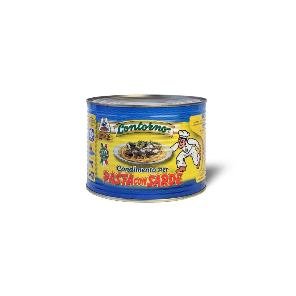 Condimento Pasta Con Sarde Kg.2 Contorno