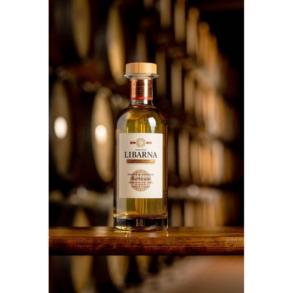 Libarna Grappa di Moscato Barricata cl.70