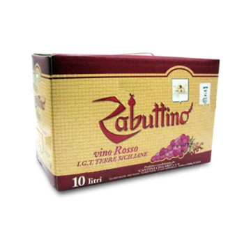 Zabuttino Rosso IGP Terre Siciliane 10 lt Cantina Cellaro