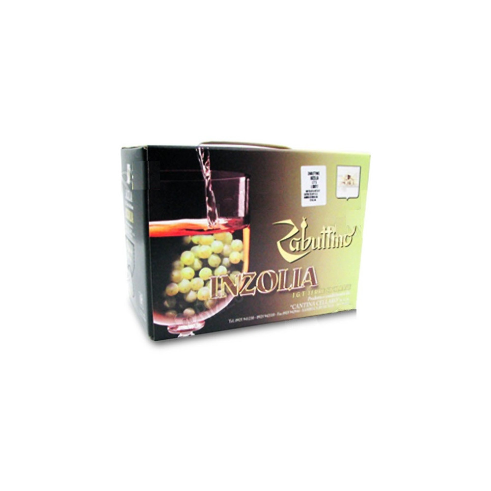 Vino inzolia bag box lt 5 Zabuttino
