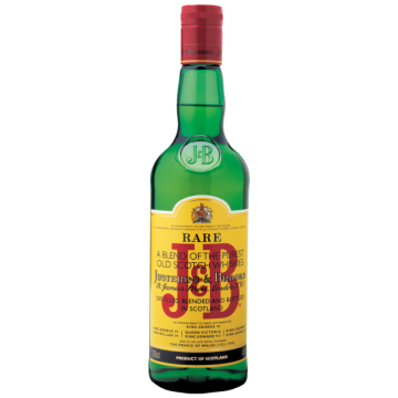 J&B Rare Blended Scotch Whiskey  lt.1