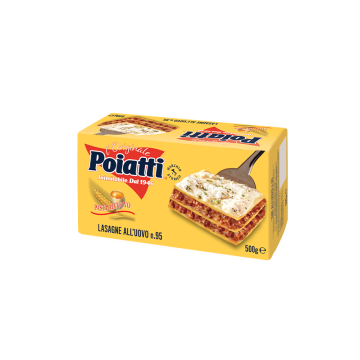 Poiatti Lasagne all'uovo n.95 gr.500