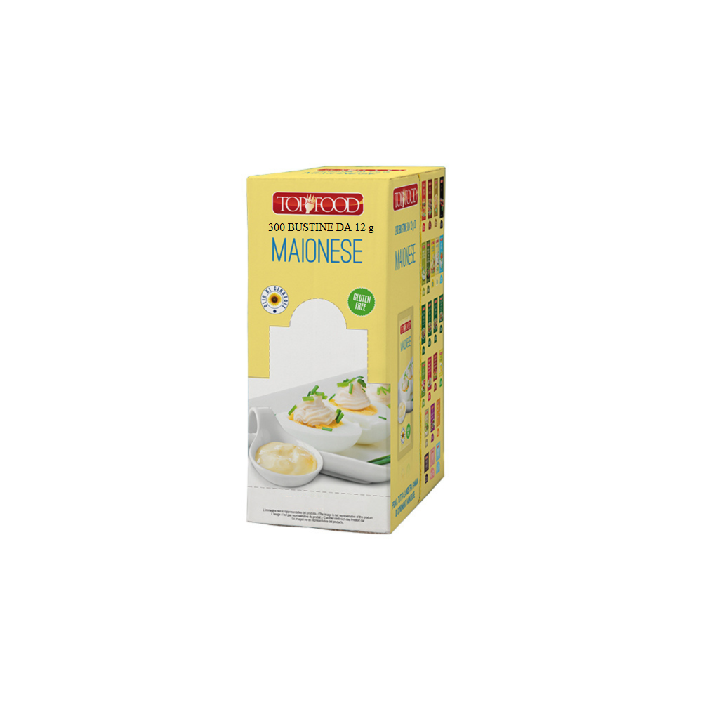 Top Food Maionese Bustine 12 Gr x 300 Bustine - Monodose
