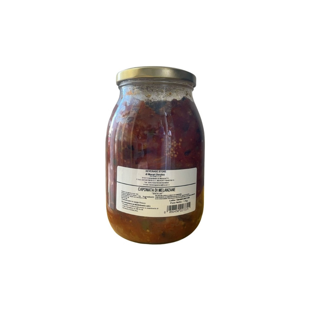 Caponata Siciliana Con Melanzane kg 1 Vap