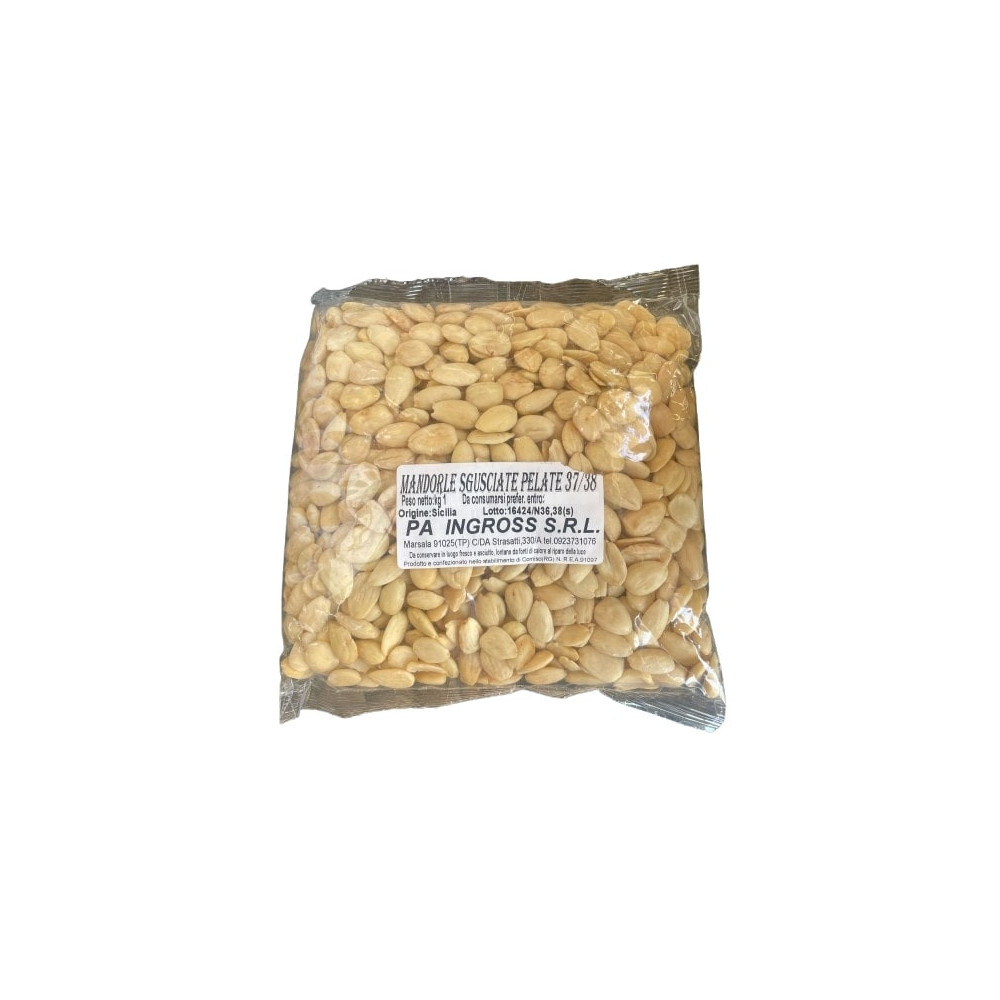 Mandorla Sgusciata Pelata Sicilia 37/38  kg.1