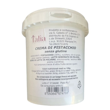 Crema di Pistacchio 30% - I Sapori dell’Etna Sicilia kg.1