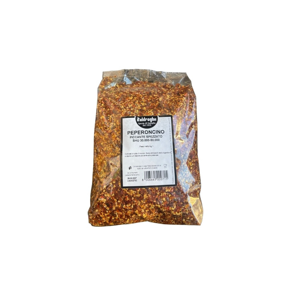 Peperoncino Piccante Frantumato kg.1 - Italdroghe