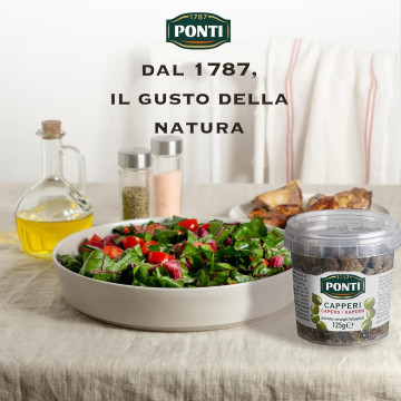 Ponti Capperi al Sale gr.125