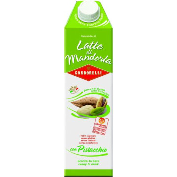 CONDORELLI LATTE DI MANDORLA E PISTACCHIO  BRICK LT.1x6