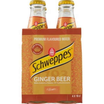 SCHWEPPES GINGER BEER CL.18x4 VAP