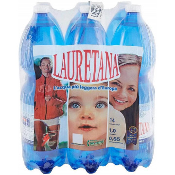 Lauretana Acqua Naturale lt.1,5x6 Pet