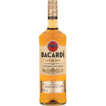 Bacardi Rum Carta Oro lt.1