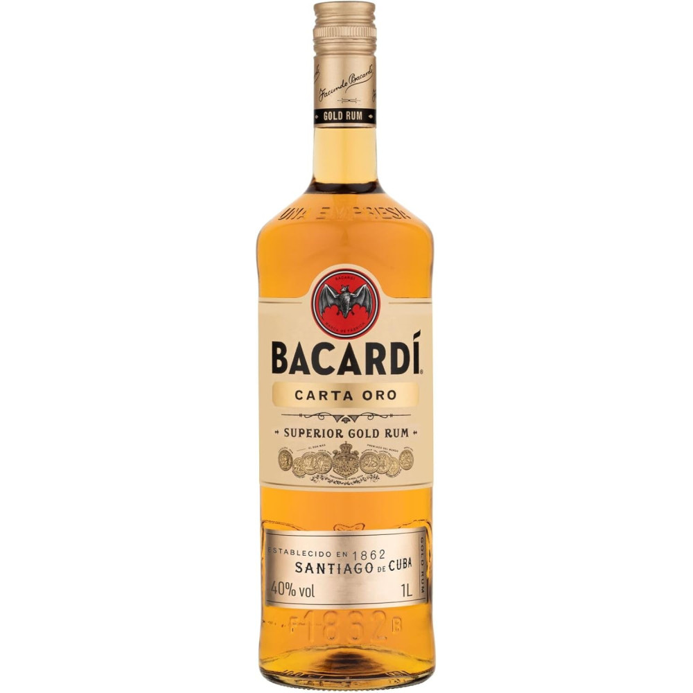 Bacardi Rum Carta Oro lt.1