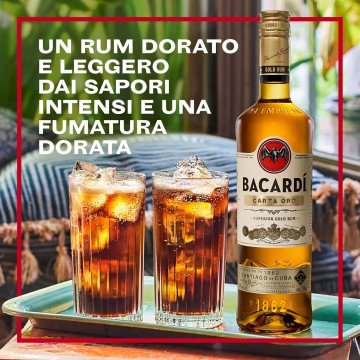 Bacardi Rum Carta Oro lt.1